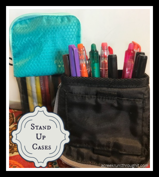 stand up pen case