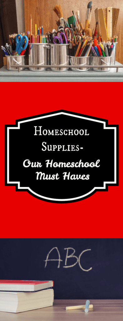 homeschool supplies