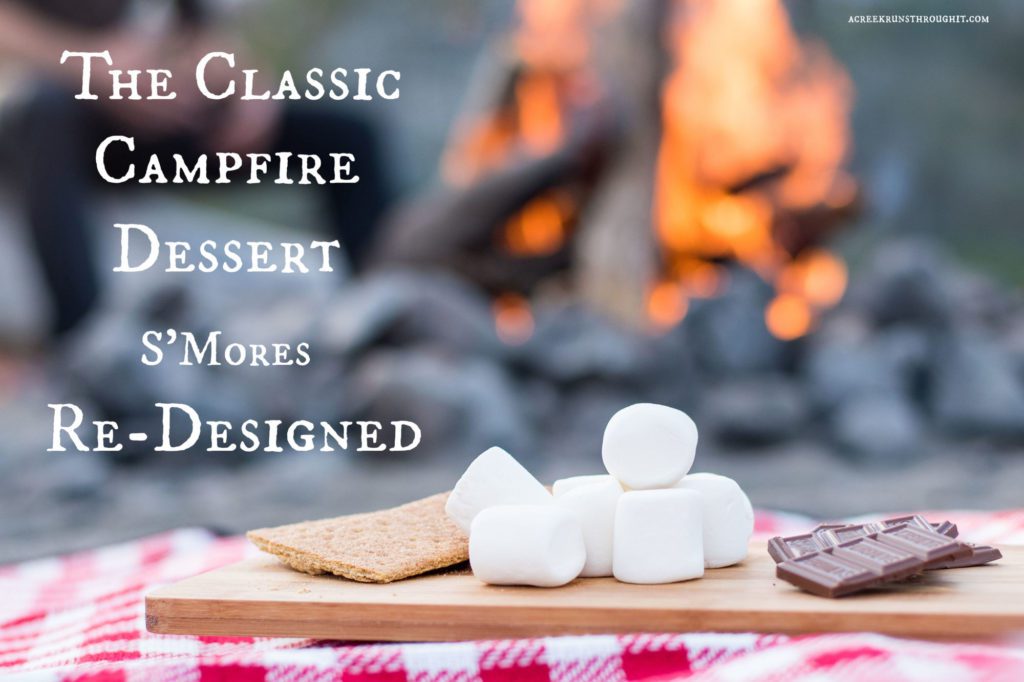 smores campfire dessert